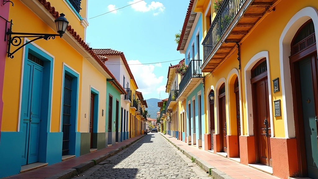Arquitectura histórica de Ponce con galerías de arte y edificios coloniales